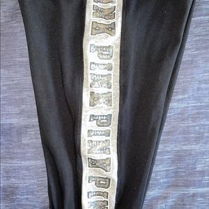 S VS PINK bling cropped leggings